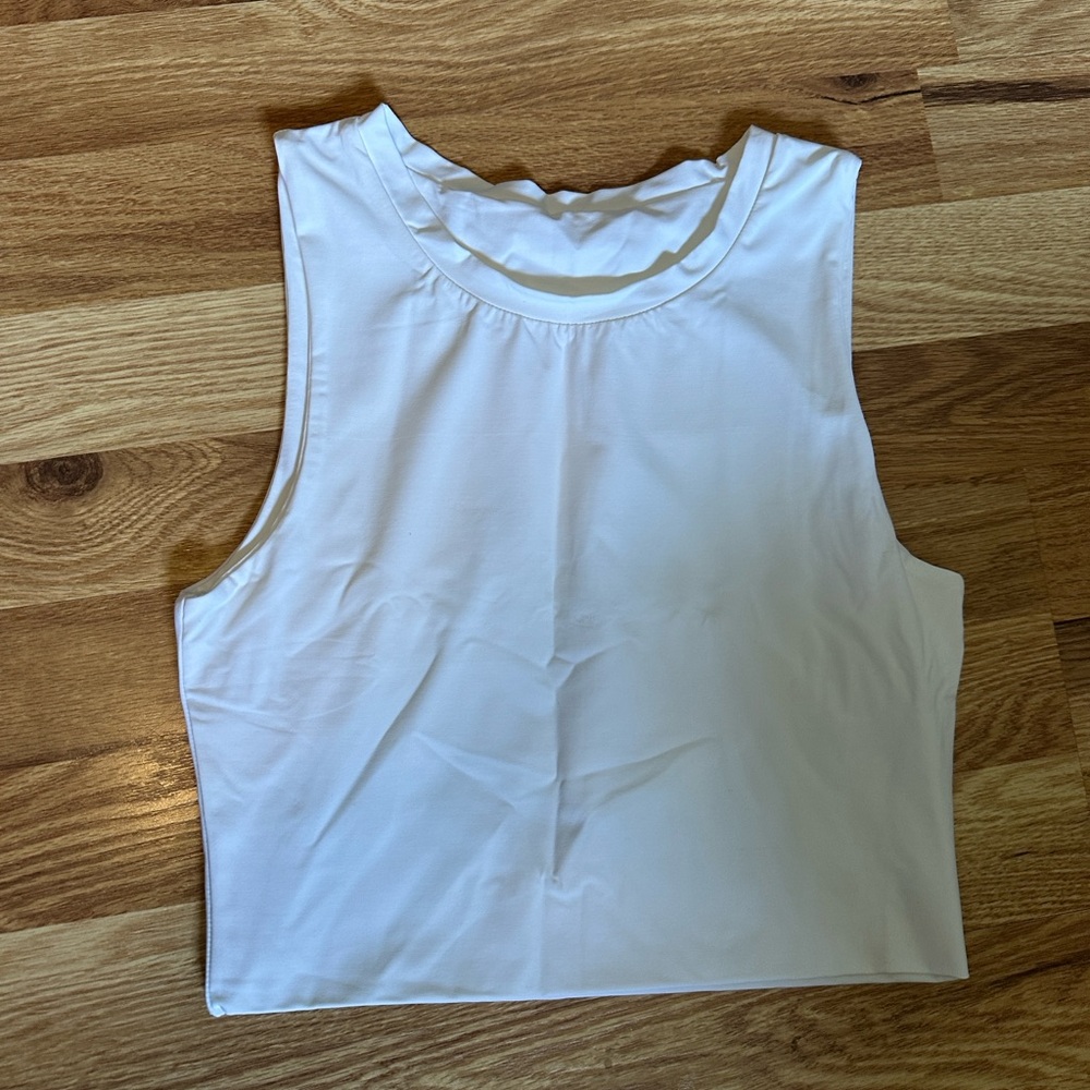 Vitality Sleeveless Women's Crop Top